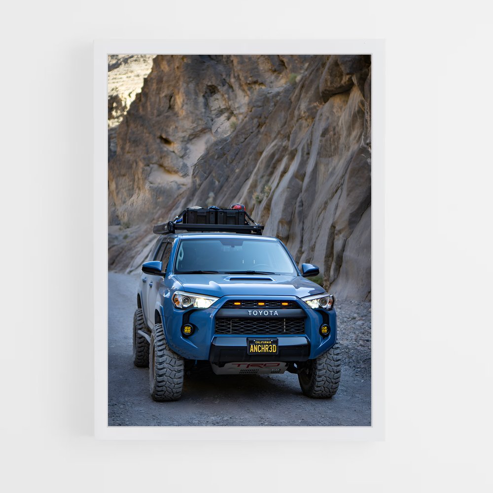 Poster élégant pour coureur TRD Pro – affiche Toyota (vue 3)